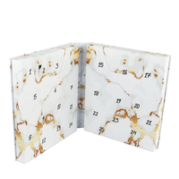 Boîtes rigides de calendrier de l'avent sur mesure en matériaux recyclés avec technologie de pointe, design tendance et pelliculage mat – Vente en gros