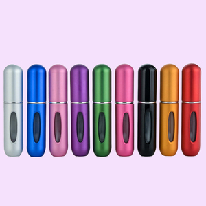 Portable Travel Perfume Vial 5ml Spray Style Bottom Direct Refill Cosmetic Sub <b>Bottle</b> - Product Image 1