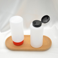 Bouteilles à presser en plastique personnalisées de 200 ml, 300 ml, 350 ml, 400 ml pour mayonnaise chaude, sauce tomate, condiment, confiture – Emballage de bouteilles