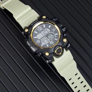 <span class=keywords><strong>Montre</strong></span> de luxe pour <span class=keywords><strong>homme</strong></span>, numérique, lumineuse, multifonctionnelle, avec alarme, bracelet camouflage, sport de plein air, mode, style G - Product Image 4