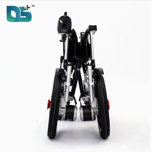 <span class=keywords><strong>Silla</strong></span> de <span class=keywords><strong>Ruedas</strong></span> Eléctrica Ligera con Motor sin Escobillas, <span class=keywords><strong>Reclinable</strong></span>, de Acero al Carbono, Personalizada para Personas Mayores y con Discapacidad, de Liberación Rápida - Product Image 5