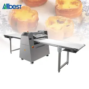 Professional Easy Operate Electric Automatic Mini Spanish Pie Crust Pressing Making Equipment Egg Tart Shell Maker Machine Line