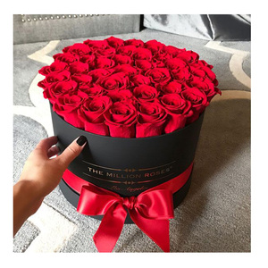 Boîte de roses éternelles <span class=keywords><strong>pas</strong></span> chères, <span class=keywords><strong>rose</strong></span> équatorienne, roses préservées dans une boîte cadeau pour la Saint-Valentin, cadeau de remise de diplôme - Product Image 5