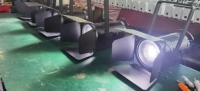 Studio de télévision professionnel théâtre lumière Dmx Led 200W Studio Fresnel Spot boîtier en aluminium Par lumière effet de scène éclairages