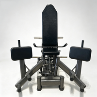 Machine à abductions des hanches assise à charge libre en acier, équipement de musculation commercial pour l'entraînement des adducteurs et des fessiers