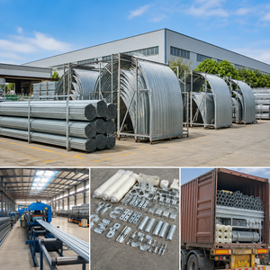 Serre en plastique commerciale à grande échelle pour la production de légumes, l'agriculture hydroponique et les projets de culture agricole - Product Image 6