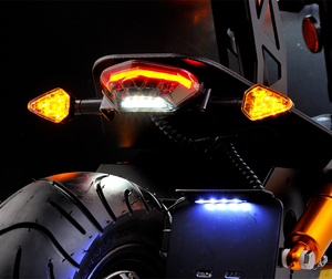 EEC <span class=keywords><strong>COC</strong></span> Scooter eléctrico todoterreno con 2000W60V Potente luz LED de alta velocidad Neumático gordo Scooter de bicicleta eléctrica plegable con CE - Product Image 6
