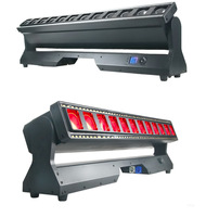 Lumière de tête mobile LED pour bar et salon, 12 têtes, effet de faisceau lumineux, création d'ambiance dynamique pour discothèque, bar musical