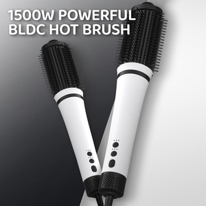 यूलेले 1500 डब्ल्यू आयनिक पेशेवर बाल ड्रायर सफेद 110v ब्रशलेस मोटर एल्यूमीनियम मिश्र धातु 360 डिग्री स्विस प्रो स्टाइलर 3 गति/3 गति/3 - Product Image 4