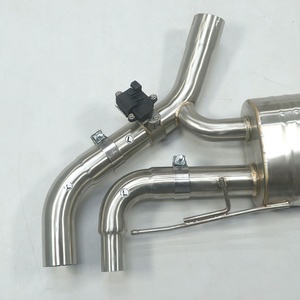 For 340i M340 M340i 3.0T 2021-2023 High Performance Stainless Steel for <b>Back</b> Exhaust System with Electronic Valve Heat Shield - Product Image 3