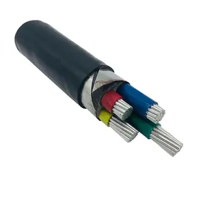 0.6/1kv YJLV 3*25+1 mm aluminum conductor material PVC insulated power cable price list