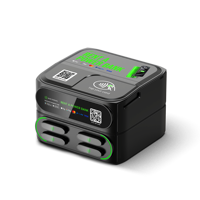 Station d'alimentation portable 4 emplacements 6000 mAh, station de charge rapide, entrée CC POS, chargeur de batterie externe portable pratique pour téléphones (pour la location)