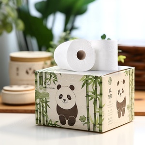 Venta caliente México papel higiénico para papel higiénico 2 capas bebé suave Henrich bambú virgen pulpa de madera tejido - Product Image 5