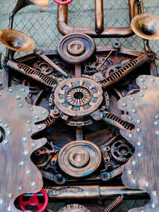 Équipement mural suspendu en fer, décor rétro créatif et Vintage de Style industriel en métal lourd pour Bar, café, Internet, Restaurant, équipement de décoration murale - Product Image 6