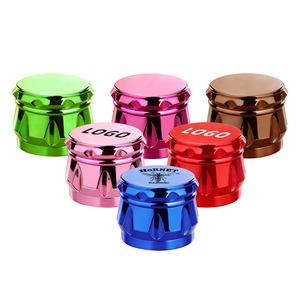 Hornet 4-Piece Plastic <b>Herb</b> <b>Grinder</b> 55mm Round Manual Crusher Waterproof Smoke Mill HP032 - Product Image 4
