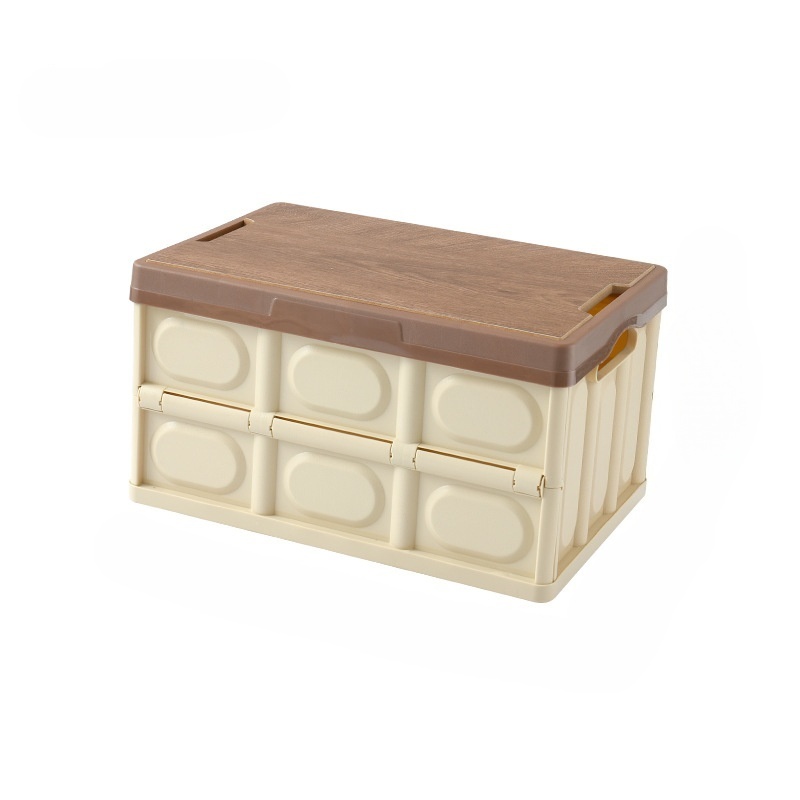 Coperchio in legno marrone