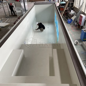 Piscina Prefabricada en Contenedor <span class=keywords><strong>de</strong></span> Envío <span class=keywords><strong>de</strong></span> 40 pies, Piscina Elevada para Exteriores, Piscina <span class=keywords><strong>de</strong></span> Inmersión para Uso Familiar en Patio Trasero Privado <span class=keywords><strong>de</strong></span> Villa - Product Image 2