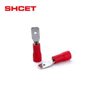 Bornes de connexion mâle et <span class=keywords><strong>femelle</strong></span>, borniers plats, connecteurs pré-isolés, câble en cuivre, PVC, plastique, embout de câble en anneau - Product Image 4