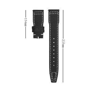 Bracelet de montre Jettda Premium pour pilote IW-C, en nylon tissé, respirant, durable, imperméable, à libération rapide, souple - Product Image 6