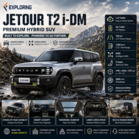 JETOUR T2 I-DM 1.5T PHEV 2025, SUV hybride rechargeable tout-terrain 5 places haut de gamme pour l'exportation