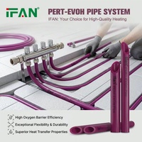 Tuyau PEX Al PEX IFAN OEM, tuyau PEXB pour chauffage par le sol, multicouche, 16-63 mm, barrière anti-oxygène