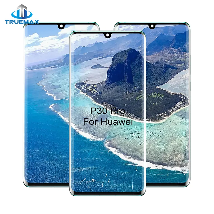 TEMX için P30 Pro orijinal LCD VOG-L29 L09 L04 ekran tam LCD dokunmatik ekranlı sayısallaştırıcı grup için P30 Pro