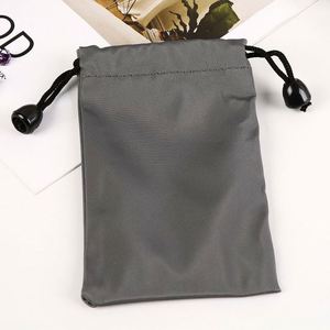 Portable Power Bank Mobile Phone Pocket Small Waterproof Storage Bag Polyester Custom <b>Drawstring</b> Bags <b>Pouches</b> - Product Image 2