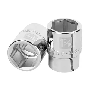 BOX 3 Chiave a bussola a 6 punte da 1-3/16 pollici, attacco da 3/4 pollici, TRUPER - Product Image 1