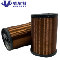 Cable de aluminio esmaltado de 0,60-0,80mm, cable de aluminio esmaltado para bobinado de Motor eléctrico, cables de alimentación de temperatura de 180 grados