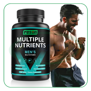 Ausreson OEM múltiples nutrientes vitaminas hombres con minerales orgánicos alimentos integrales suplemento multifunción cápsulas multivitamínicas - Product Image 1