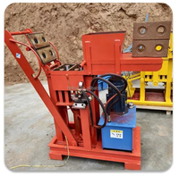 Compression hydraulique haute pression, densité élevée des briques, dimensionnement stable des briques