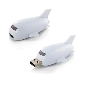 Gitra Cheap Price Plastic Airplane Shape USB Flash Drive 16GB For Promotion Gifts