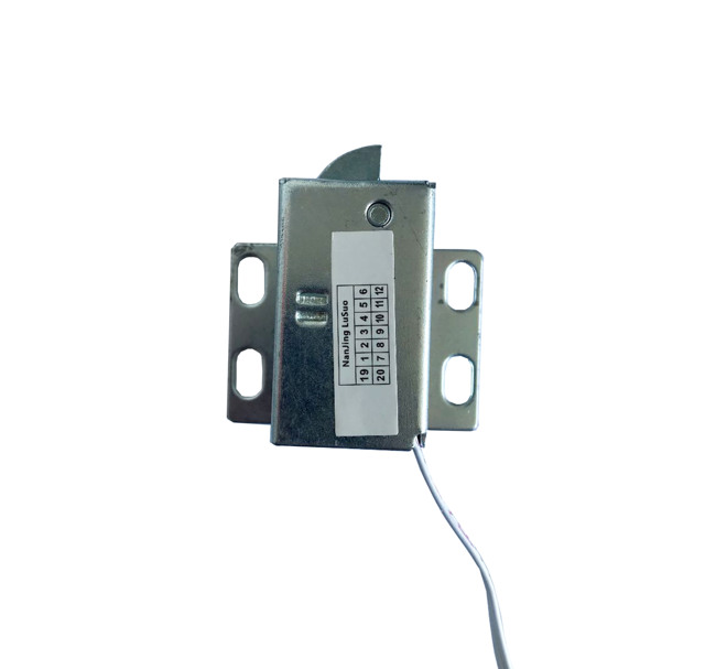 Electronic lock safe box accessories solenoid system, solenoid valve with magnet for filing cabinet safe box