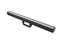 Professionnel 150W RGBW 48 + 24 lumière stroboscopique lumière de scène intérieure DMX contrôlée LED rondelle murale avec corps en aluminium pour les fêtes