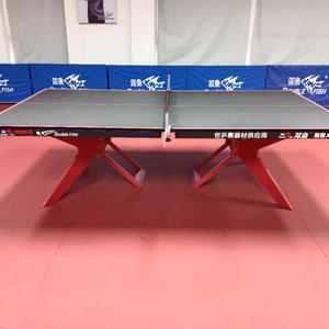 Table de ping-pong Double Fish Wings X3, plateau de 18 mm, table de tennis de table professionnelle pour entraînement en salle - Product Image 3