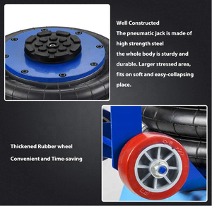 Easy Use 3 Ton <strong>Bag</strong> <strong>Air</strong> <strong>Jack</strong> Triple <strong>Air</strong> Balloon <strong>Jack</strong> Pneumatic <strong>Jack</strong> for Garage/Wrokshop <strong>Car</strong> Lifting - Product Image 3