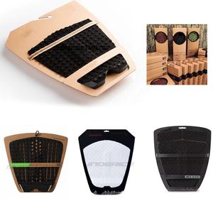 Schwarzweiss-klassisches Heck polster vorne EVA Deck Pad Anti-Rutsch-Surfbrett Traktion spad für Surfing Short board Skim Board - Product Image 6