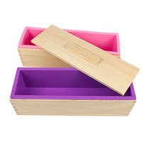 Moule à savon rectangulaire en silicone de 1200 ml, fait à la main avec du moule en résine de silicone, fabriqué en Chine