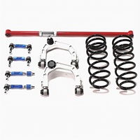 Aumer Compression à double vitesse et force d'amortissement de rebond Adj. Kit de suspension de levage d'amortisseur pour Toyota LX470 LandCruiser 100