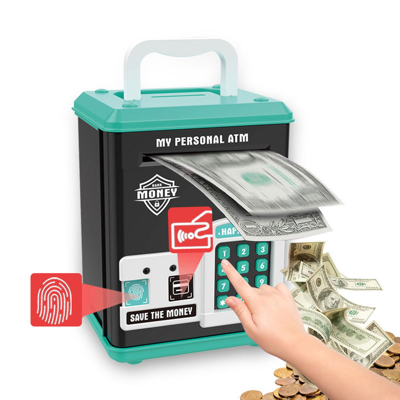 Plastic Mini ATM Money Saving Piggy