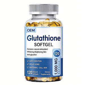 Cápsulas de Glutatión de 1000 mg, Soporte Antioxidante para el Sistema Inmunitario y el Bienestar General, 120 Cápsulas Blandas - Product Image 1