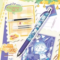 Article de mode Chibi Maruko Chan Version innocente 1 Anime Gel stylo étudiant bureau écriture spéciale créative Anime papeterie