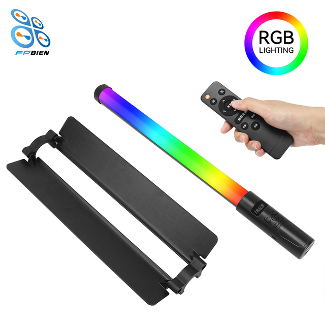 Christmas Gift RGB Studio Light Panel Portable with Light Control Kits Long-Lasting Battery for Creative Videos