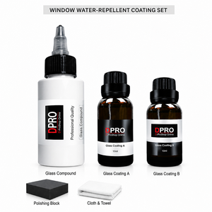 Kit de revêtement de verre hydrofuge premium <span class=keywords><strong>AB</strong></span> à deux composants longue durée pour vitres et rétroviseurs de voiture OEM ODM - Product Image 4