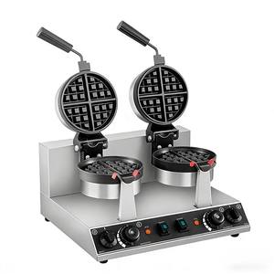Gaufrier double plaque haute efficacité : 2 gaufres en même temps, stimule vos ventes - Product Image 5