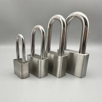 Cadenas de sécurité supérieure Candado, anse de 50 mm, serrures de porte, cadenas en acier inoxydable de haute qualité