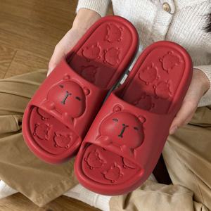 Chaussons Doux et Adorables en Toile Denim Écologique avec Doublure en Fourrure de Renard, Antidérapants, Chauds, Tendance, pour Intérieur/Extérieur, Grande Taille, Confort Optimal - Product Image 3