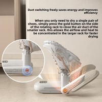 Nouveau modèle de sèche-chaussures électrique domestique avec minuterie, idéal pour les étudiants, déshumidificateur pour sécher les chaussures