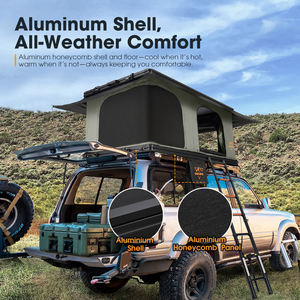 Tenda Camping SAN HIMA Quick Setup Tahan Air, Tenda Atap Mobil Hardshell Aluminium Premium untuk Petualangan - Product Image 2