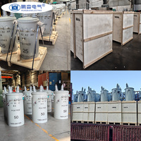 Transformador de Poste Monofásico Pengbian DH11 de 37.5kVA, de Aleación Amorfa de Aluminio, Sumergido en Aceite, de Bajo Consumo Energético y Baja Elevación de Temperatura, IEC